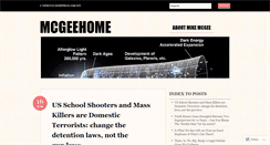 Desktop Screenshot of mcgeepost.com